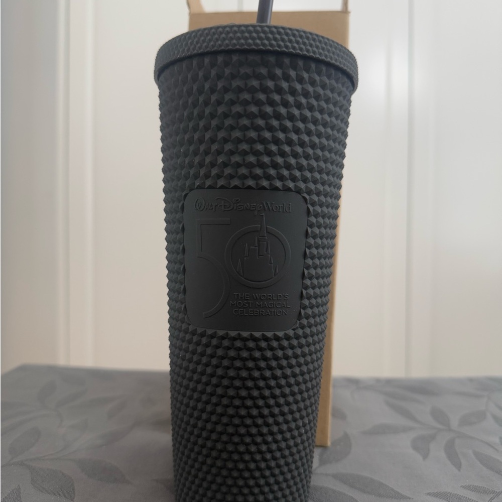 Disney Black Textured Tumbler